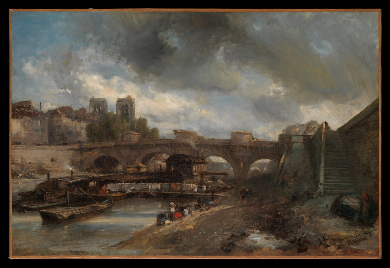 Pont Neuf tekijältä Johan Jongkind
