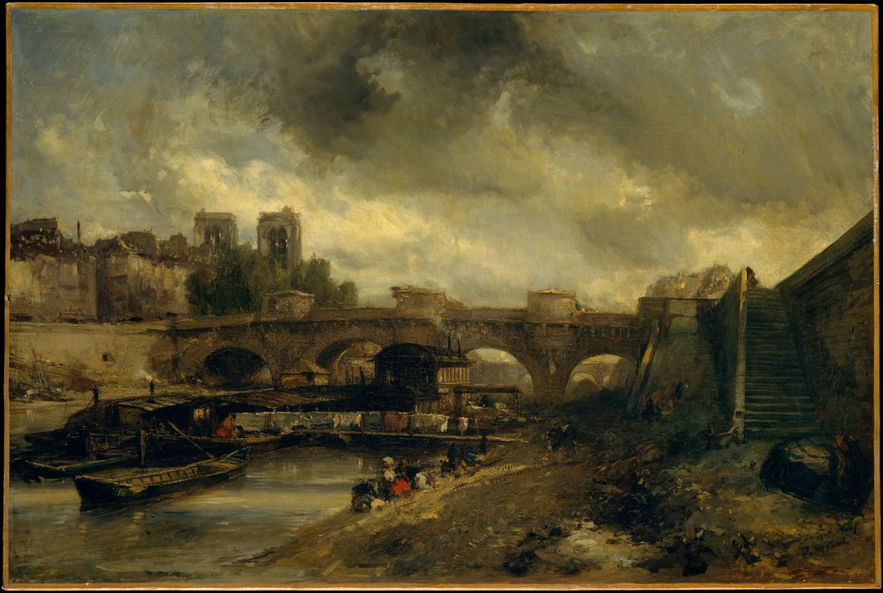 Pont Neuf tekijältä Johan Jongkind