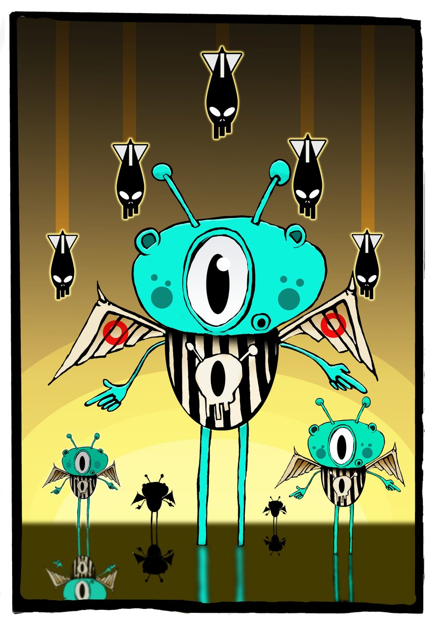 Team alien, 2012 (kuva) tekijältä Johan Lilja