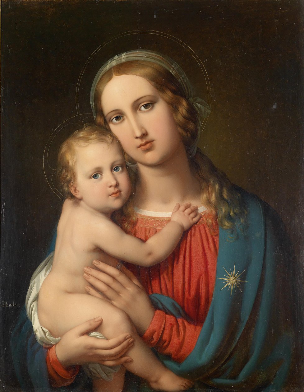 Madonna ja lapsi tekijältä Johann Ender
