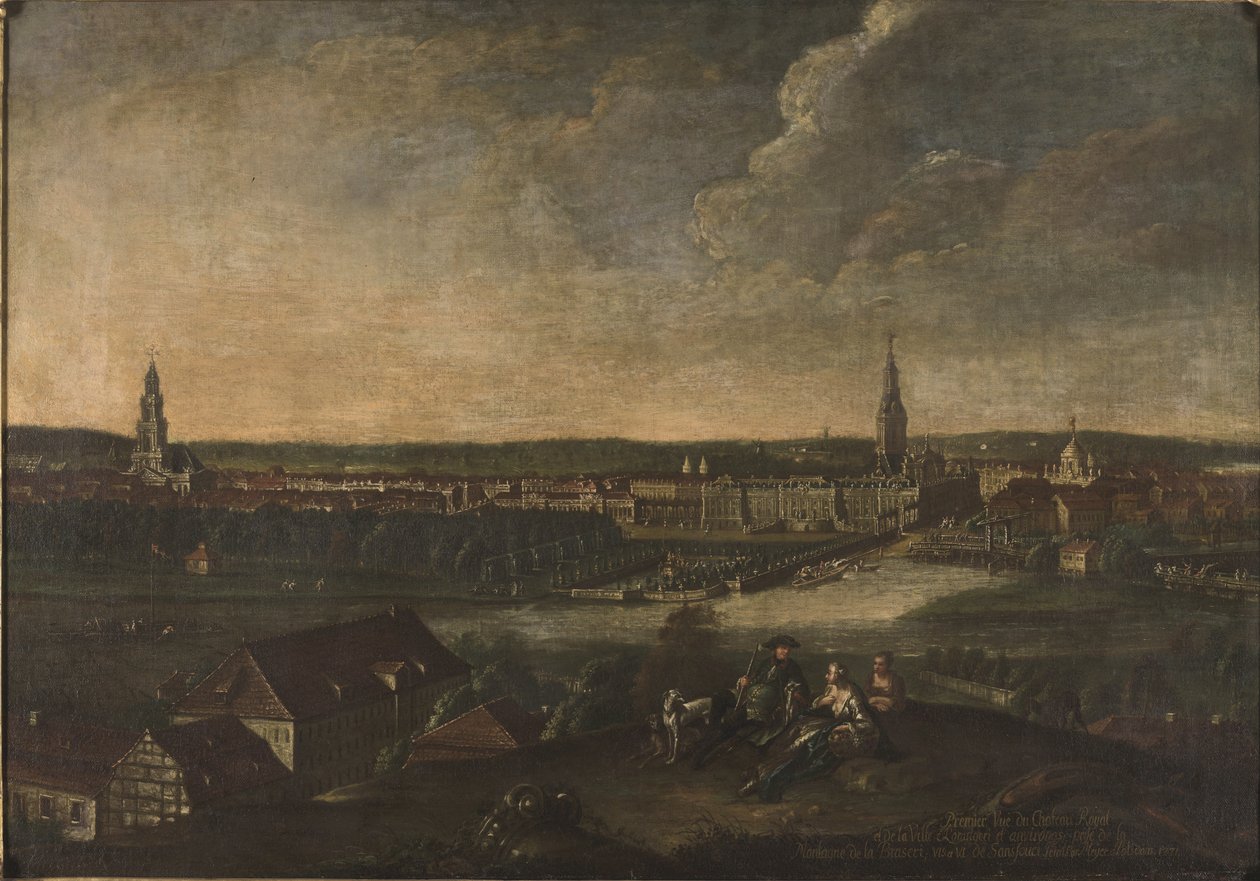 Potsdam vom Brauhausberg tekijältä Johann Friedrich Meyer