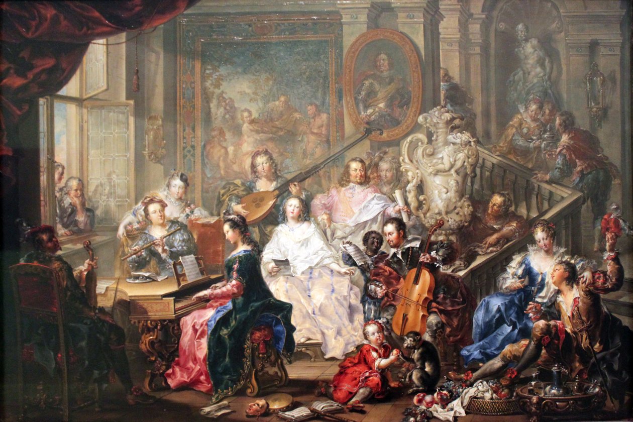 Das Konzert tekijältä Johann Georg Platzer