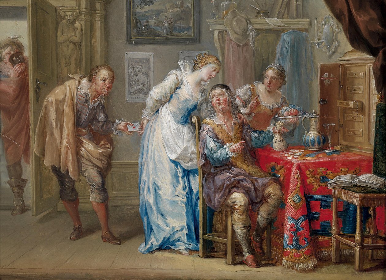 Der Liebesbrief tekijältä Johann Georg Platzer