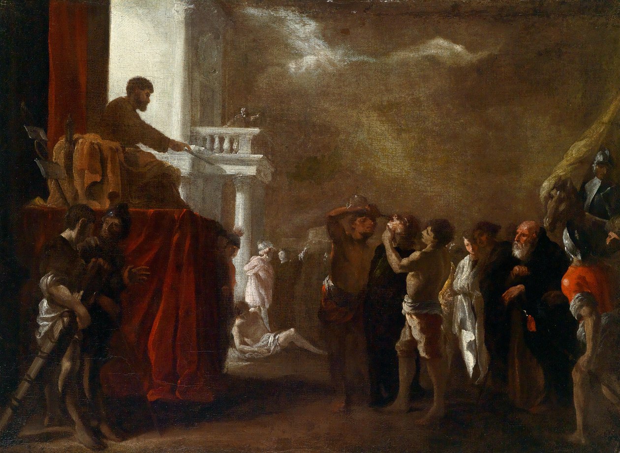 Der heilige Cyriakus tekijältä Johann Heinrich Schönfeld