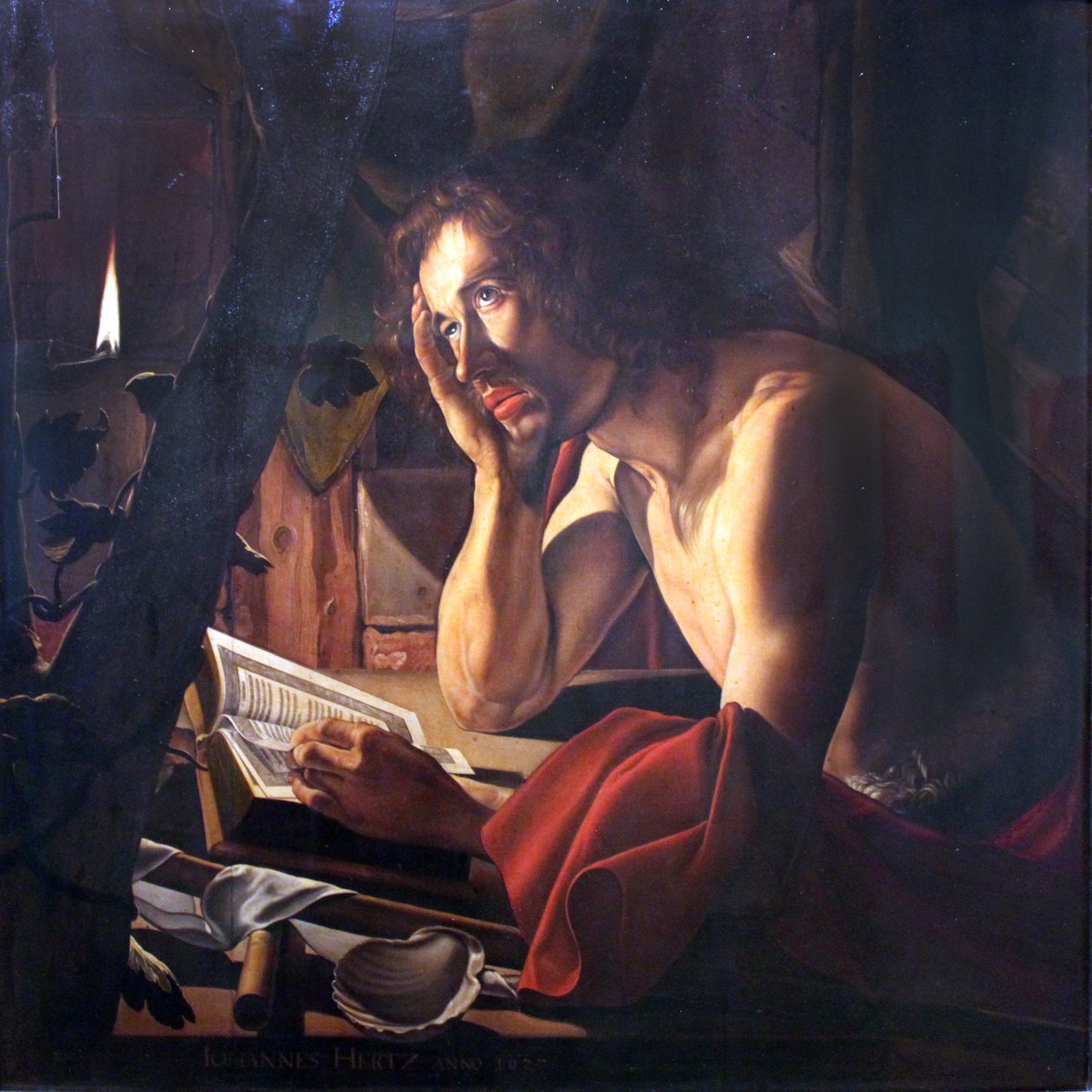 Selbstbildnis ja Johannes der Täufer tekijältä Johann Herz