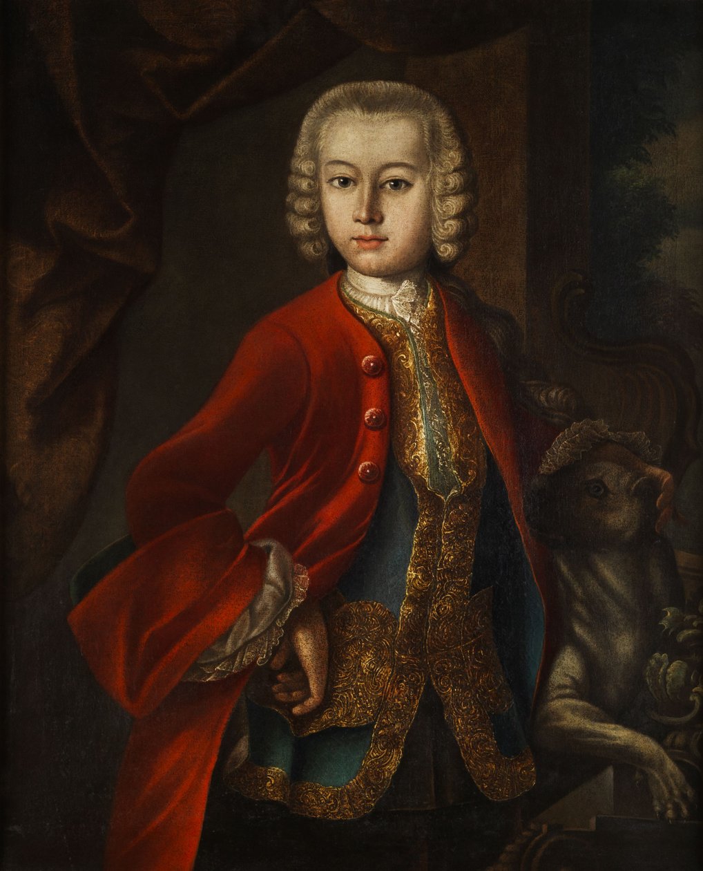 Oikeusmuotokuva pojasta tekijältä Johann Michael Franz
