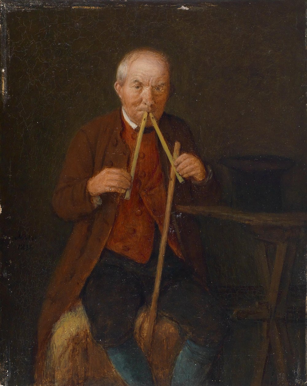 Der Flötenspieler tekijältä Johann Michael Neder