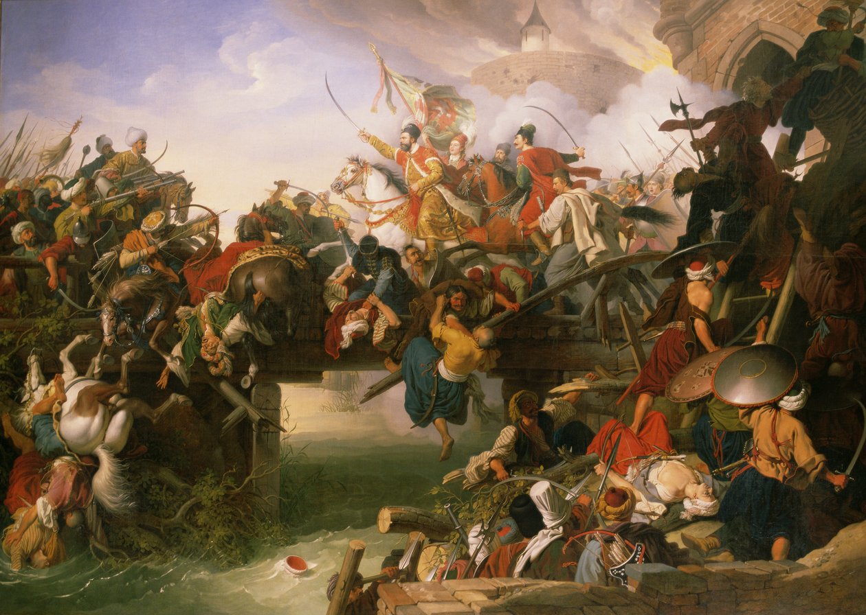 Zrinyn purkaus tekijältä Johann Peter Krafft