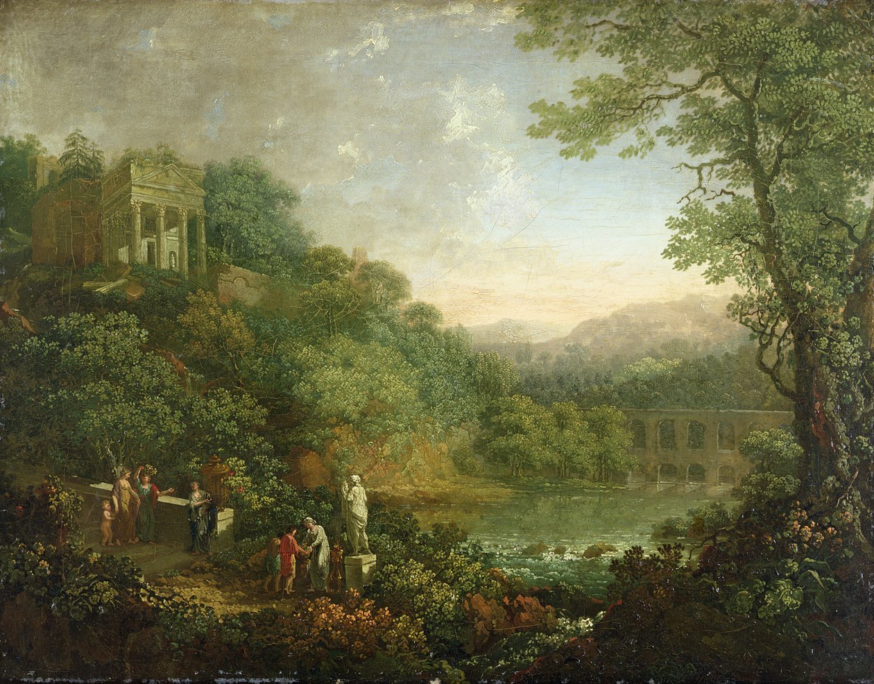 Ideal Landscape, 1776  tekijältä Johann Sebastian Bach