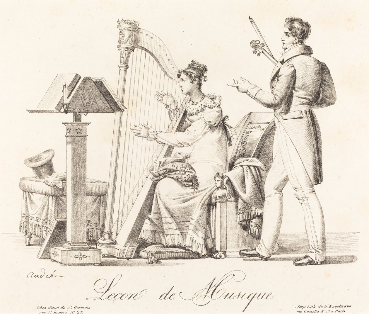 Musiikkitunti tekijältä Johann Anton André