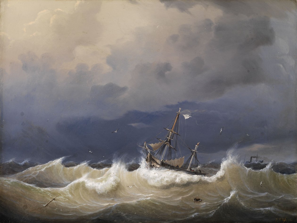Marinestück tekijältä Johann Baptist Weiß