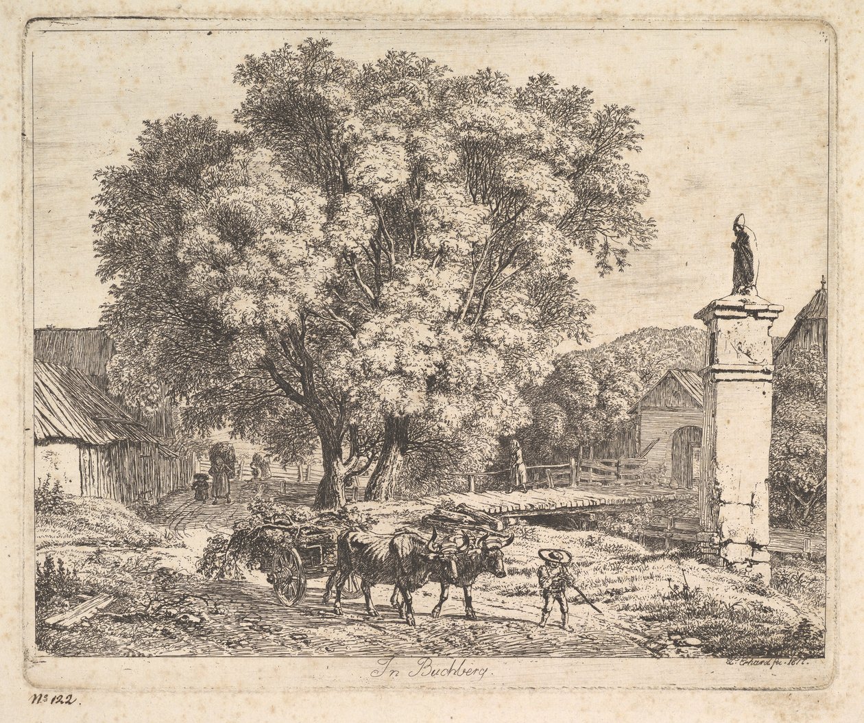 Buchbergissä, 1817. tekijältä Johann Christian Erhard