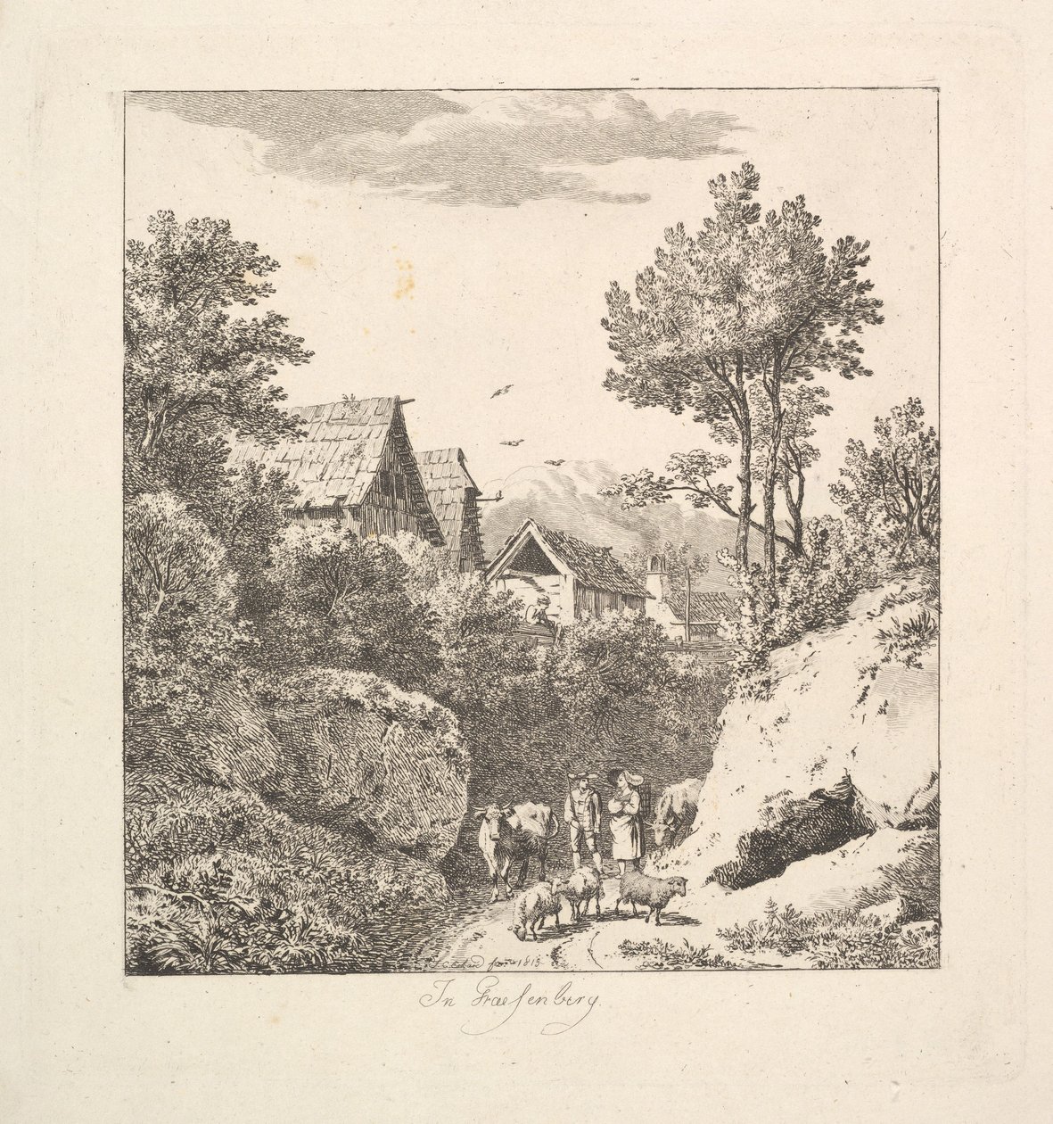 Regenbergissä, 1815. tekijältä Johann Christian Erhard