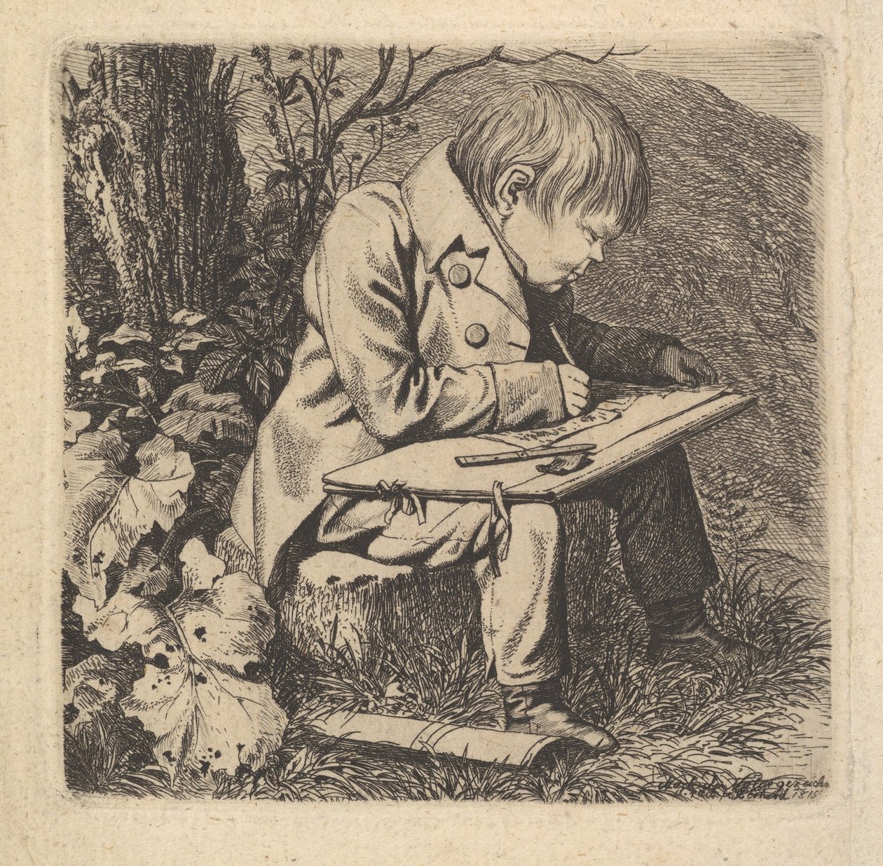 Taiteilija Hoffman, 1815. tekijältä Johann Christian Erhard