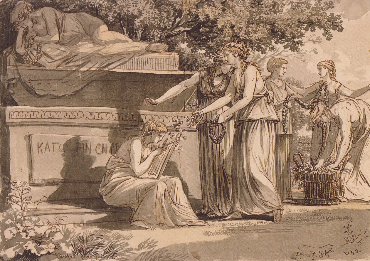J C Reinhart Arcadia 1785 tekijältä Johann Christian Reinhart