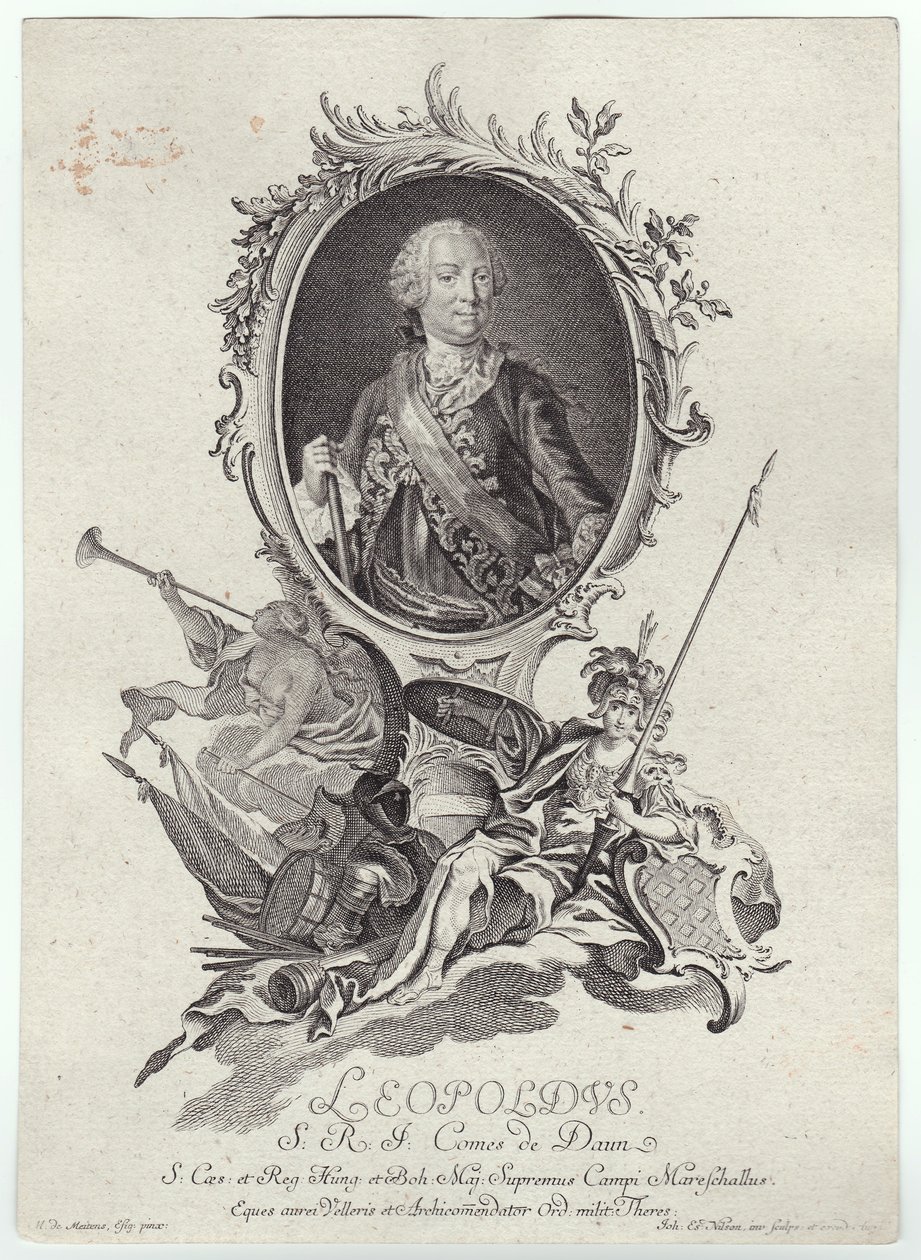 Leopold II (1747-1792) tekijältä Johann Esaias Nilson