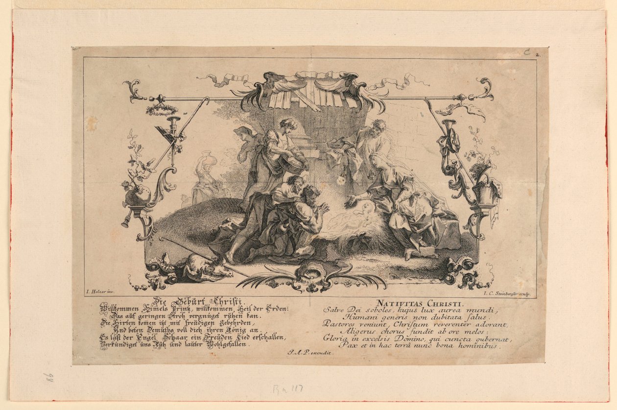 Kristuksen syntymä tekijältä Johann Evangelist Holzer