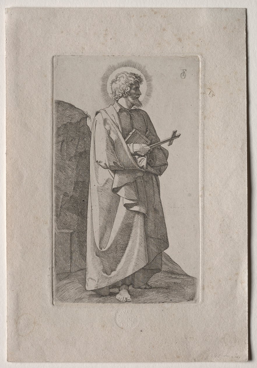 la Philip Neri, 1826. tekijältä Johann Friedrich Overbeck