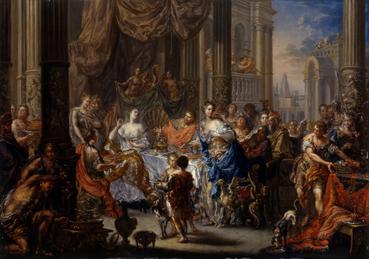 Kleopatran juhla tekijältä Johann Georg Platzer