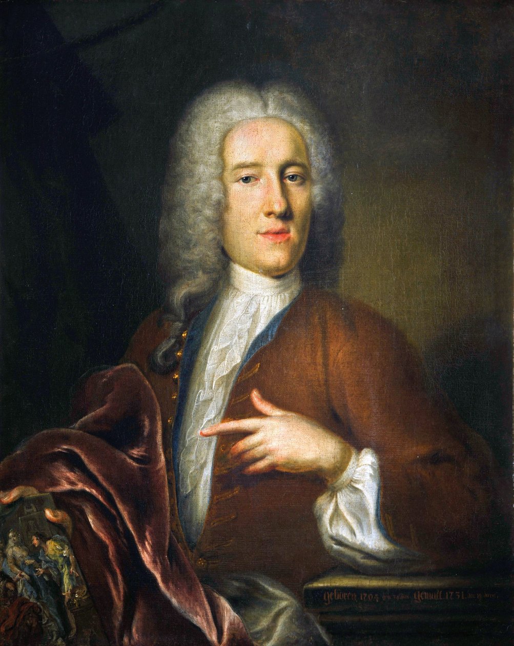 Omakuva, 1731. tekijältä Johann Georg Platzer