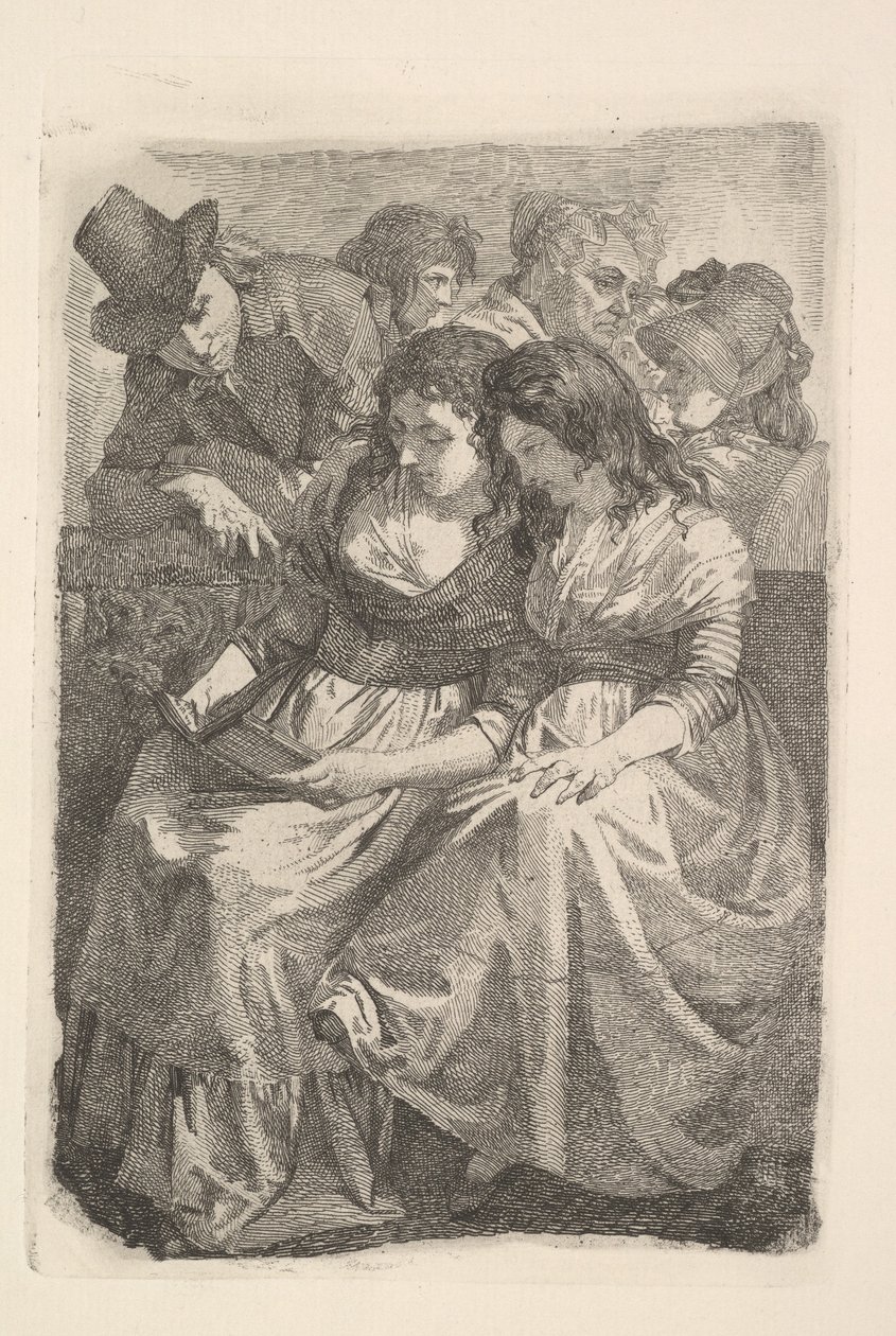 Schadow ja hänen perheensä, 1925. tekijältä Johann Gottfried Schadow