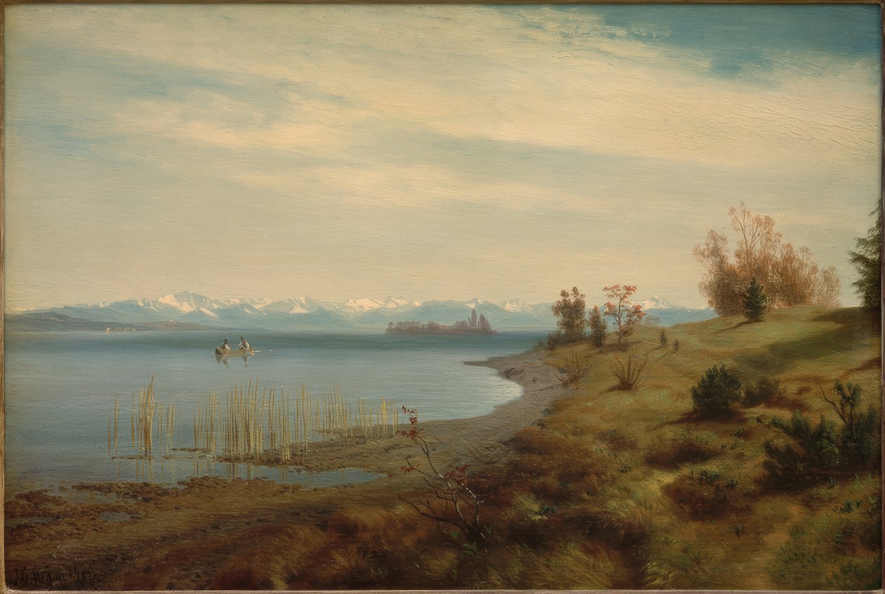 Vorfrühling am Starnberger See tekijältä Johann Gottfried Steffan