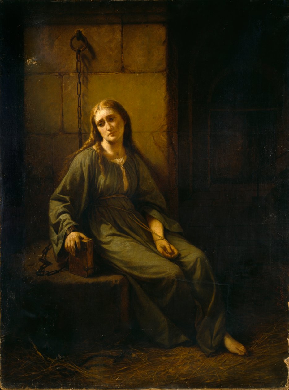 Marguerite vankilassa, 1863-1867. tekijältä Johann Grund