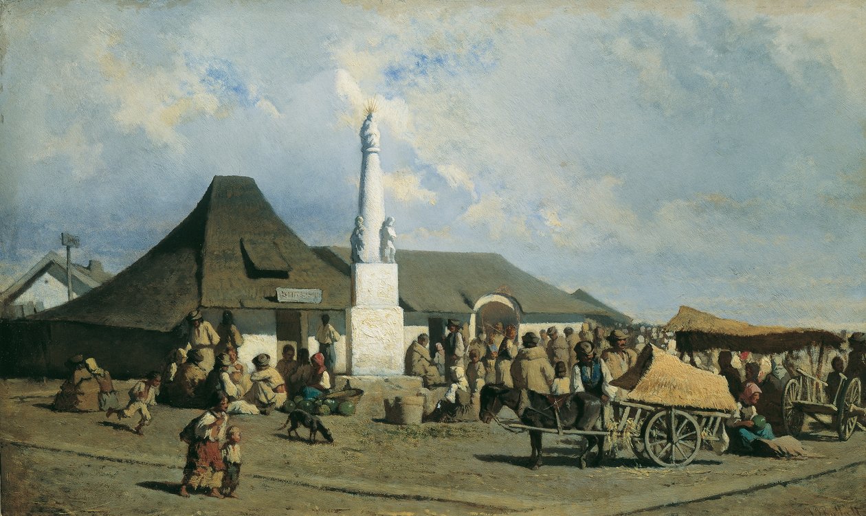Tori Szolnokissa tekijältä Johann Gualbert Raffalt