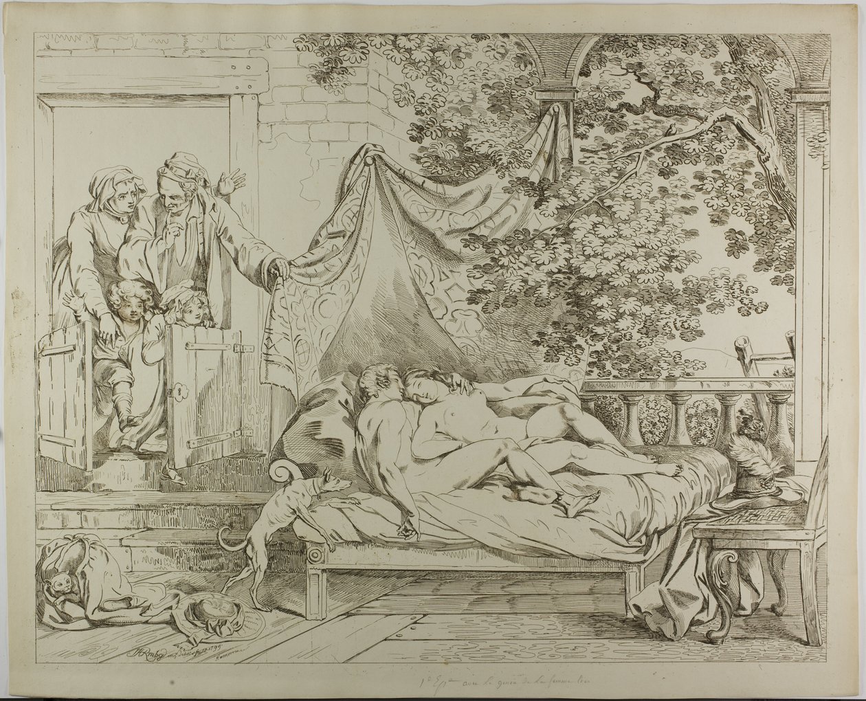 Rakastajat tekijältä Johann Heinrich Ramberg