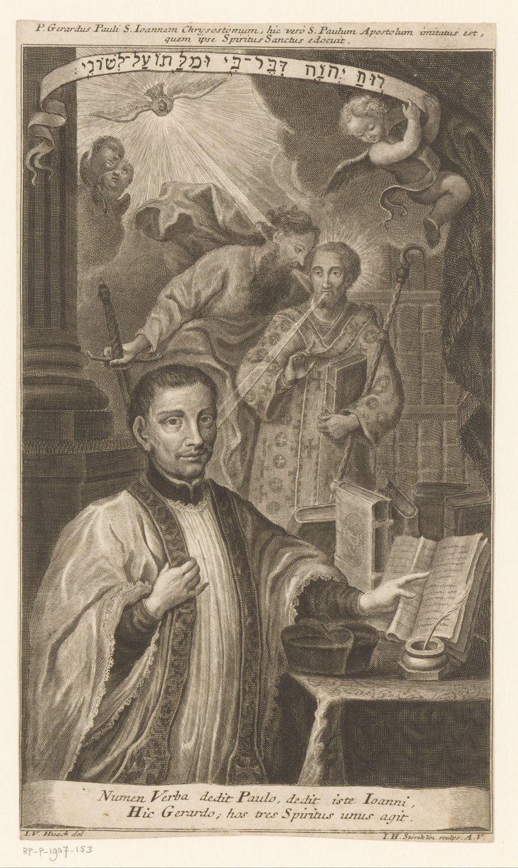Gerhard Paulin muotokuva tekijältä Johann Heinrich Störchlin