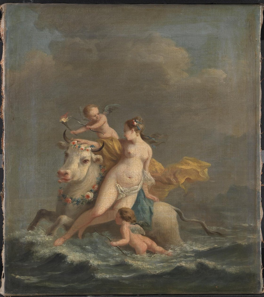 Europan raiskaus tekijältä Johann Heinrich Tischbein d.Æ.