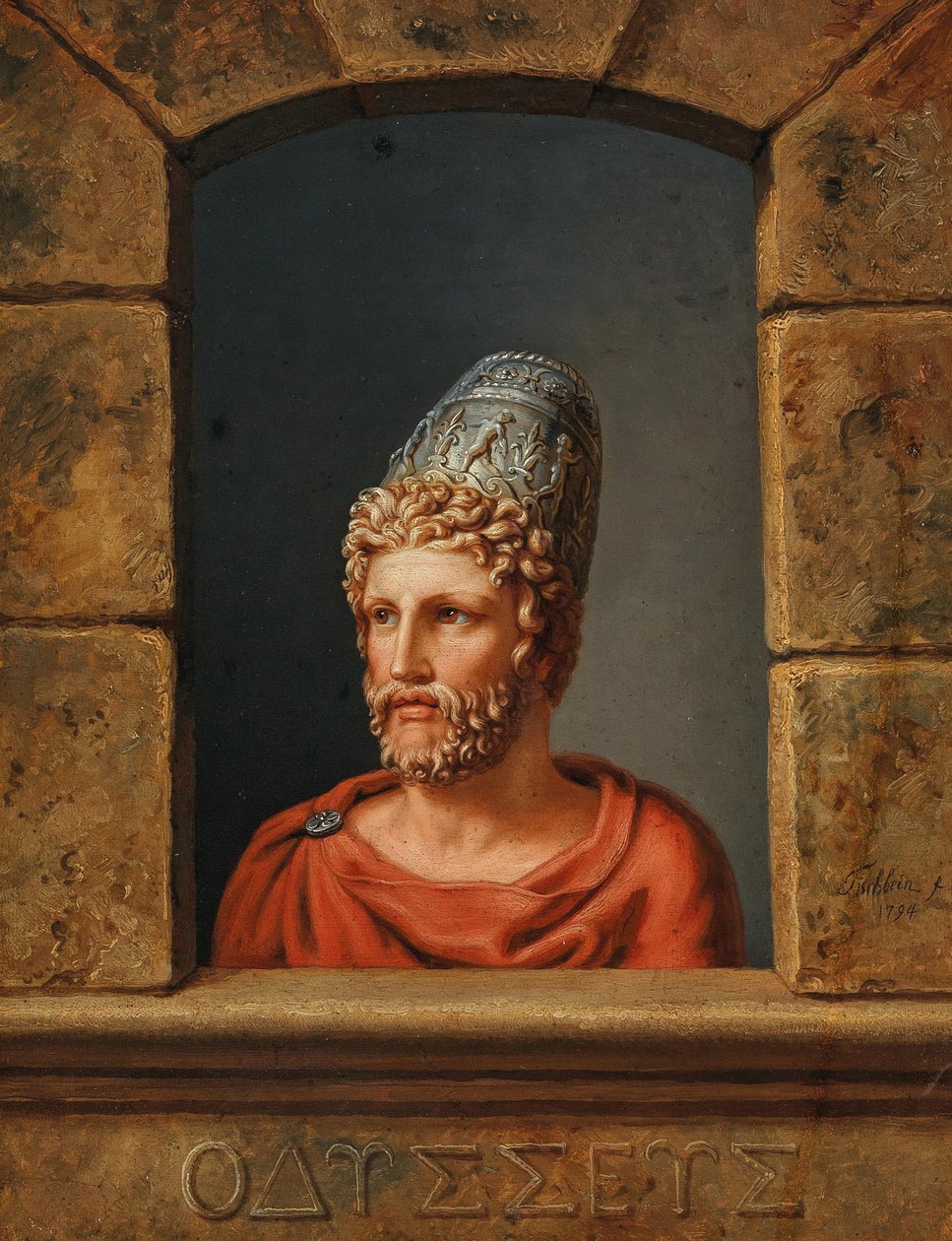 Akhilleus, 1794. tekijältä Johann Heinrich Wilhelm Tischbein