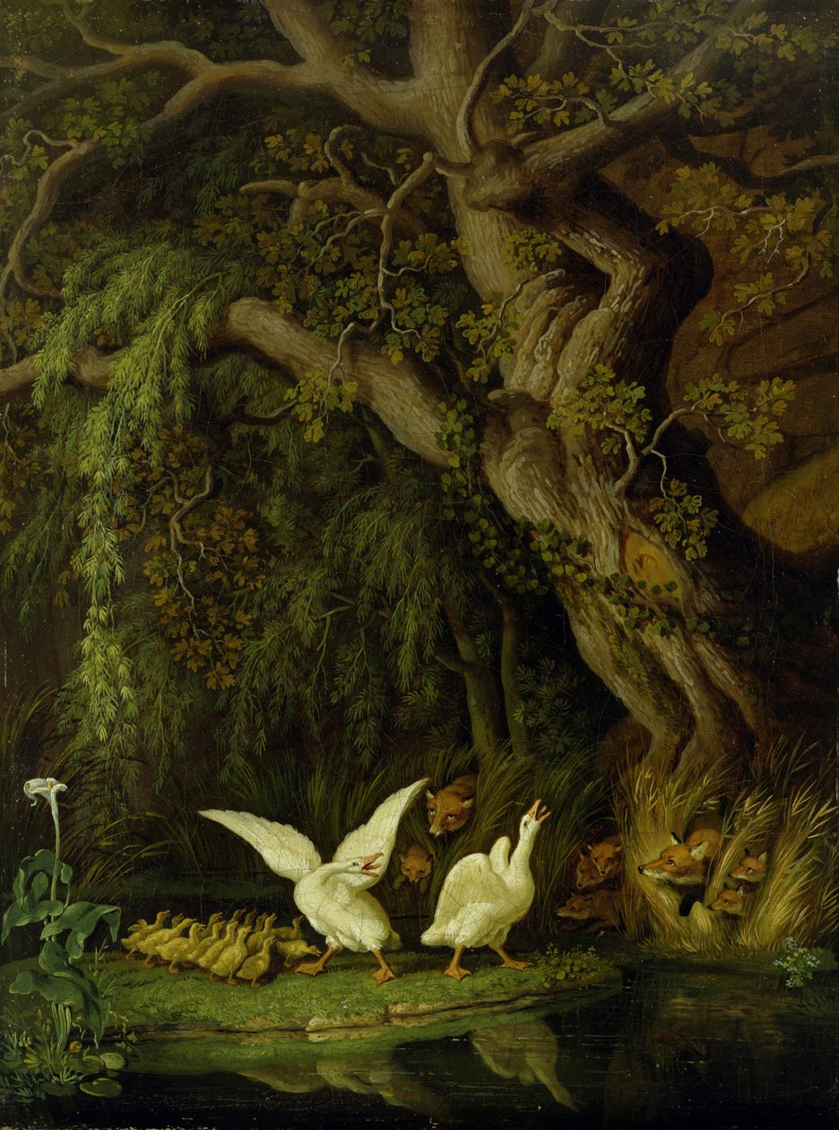 Ketut ja hanhet tekijältä Johann Heinrich Wilhelm Tischbein