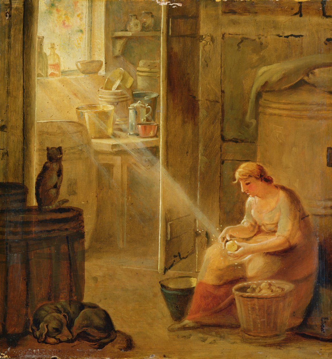 Sisustus (Peruna) tekijältä Johann Heinrich Wilhelm Tischbein