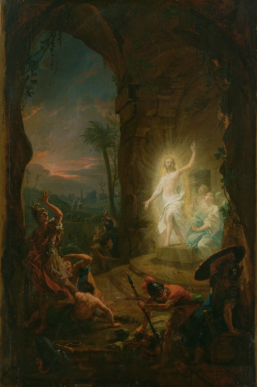 Ylösnousemus, 1763 tekijältä Johann Heinrich Wilhelm Tischbein