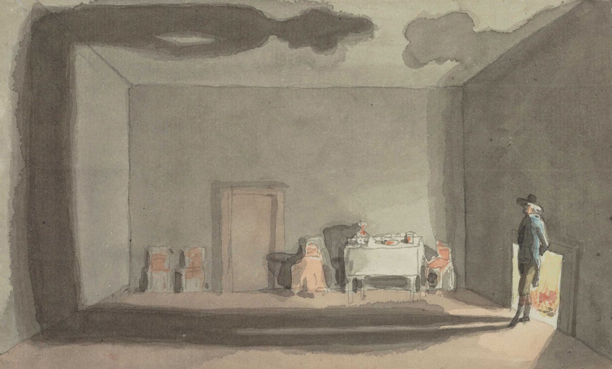 Pitkä varjo, noin 1805. tekijältä Johann Heinrich Wilhelm Tischbein