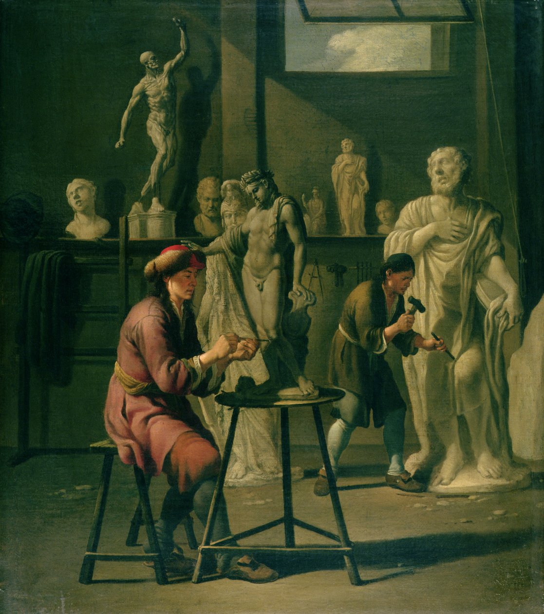 Sculptors Studion sisustus tekijältä Johann Heiss