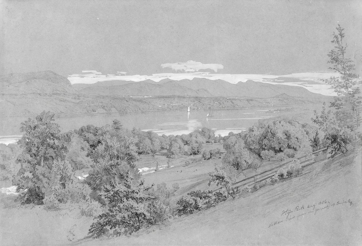 Hyde Park, 1856. tekijältä Johann Hermann Carmiencke