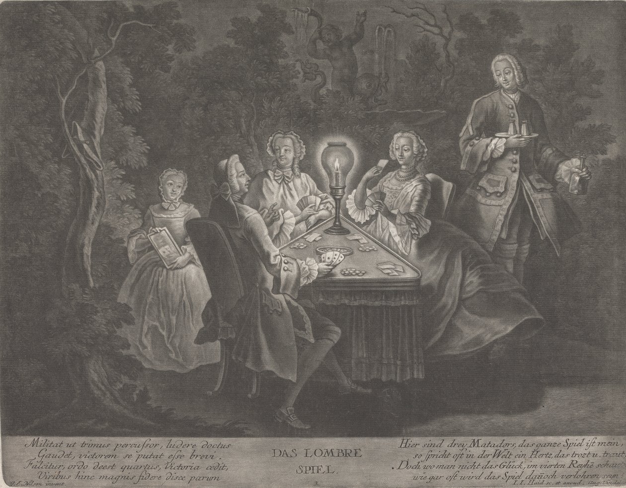 Lombren peli tekijältä Johann Jacobus Haid