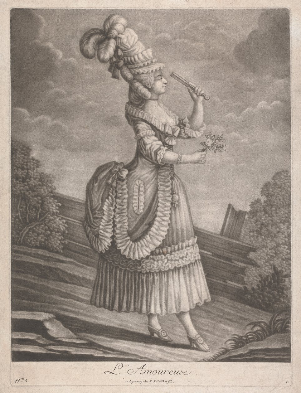 Rakastaja tekijältä Johann Jacobus Haid