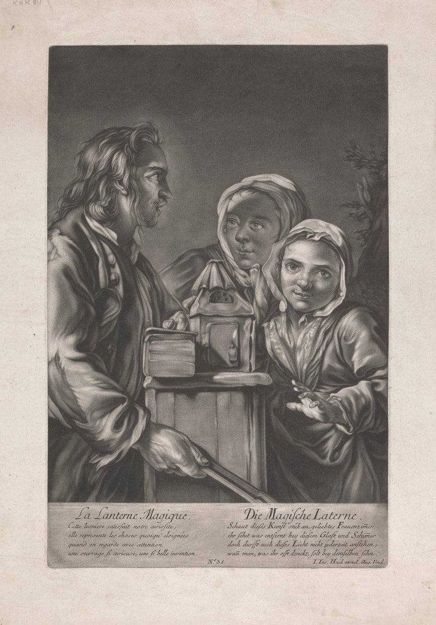 Maaginen lyhty tekijältä Johann Jacobus Haid