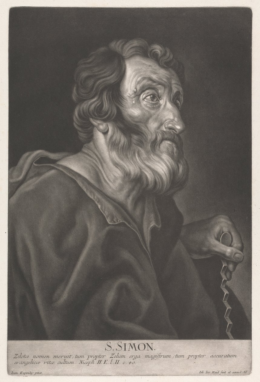 S. Simon tekijältä Johann Jacobus Haid