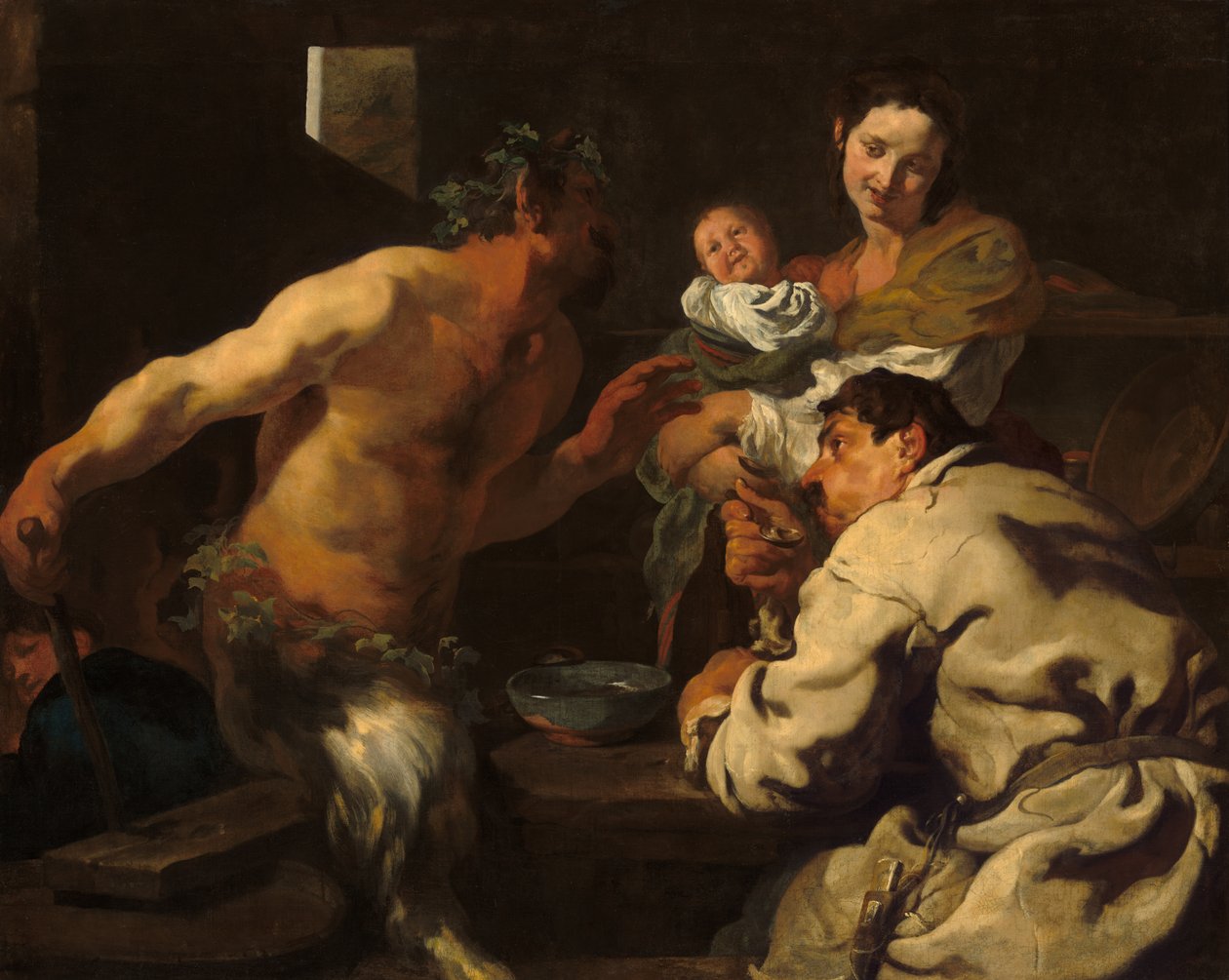 Satyr ja talonpoika tekijältä Johann Liss