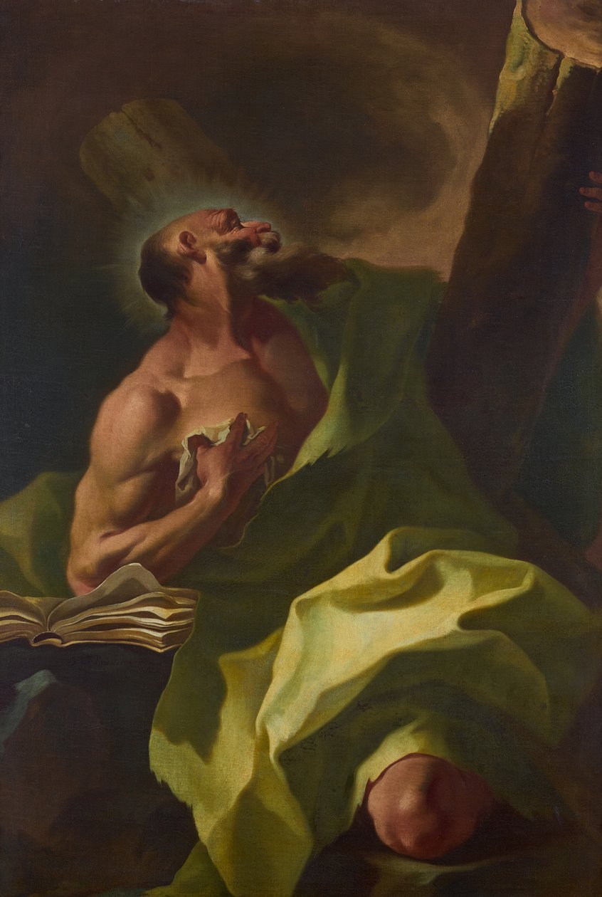 Apostoli Andreas tekijältä Johann Lucas Kracker