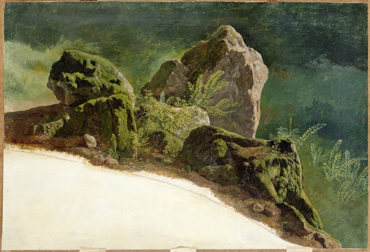 Suuret kivet (öljy kortille) tekijältä Johann Martin von Rohden