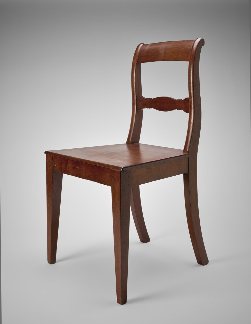 Sivutuoli, n. 1845-60 (musta pähkinä) tekijältä Johann Michael (attr.to) Jahn