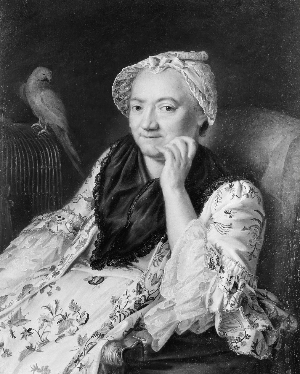 Naisen muotokuva. tekijältä Johann Nikolaus Grooth