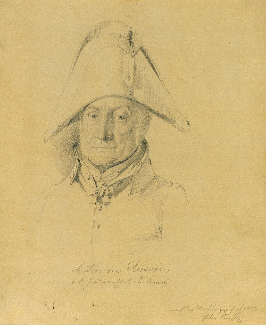 Anton von Reismer tekijältä Johann Peter Krafft