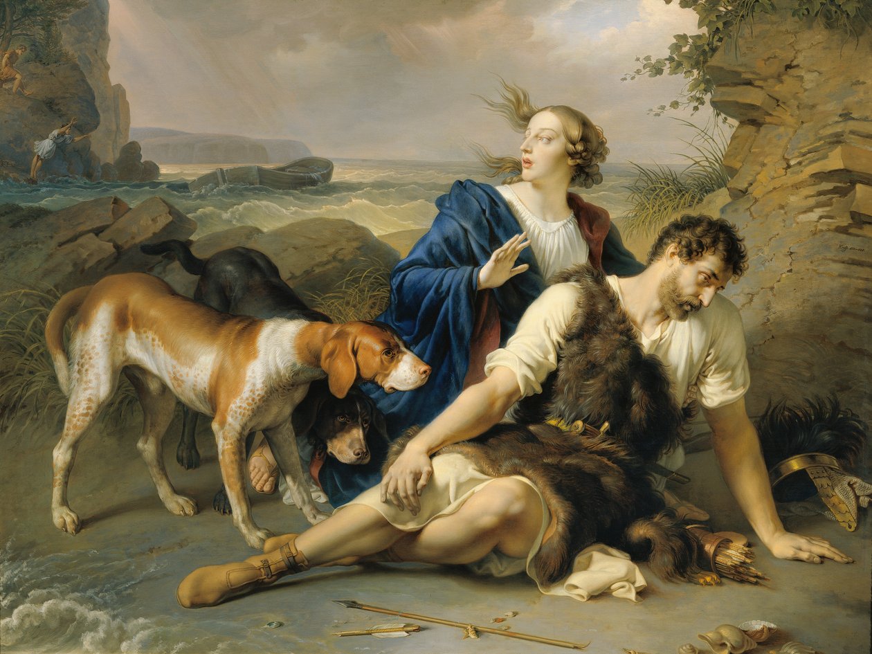 Arindal ja Daura tekijältä Johann Peter Krafft