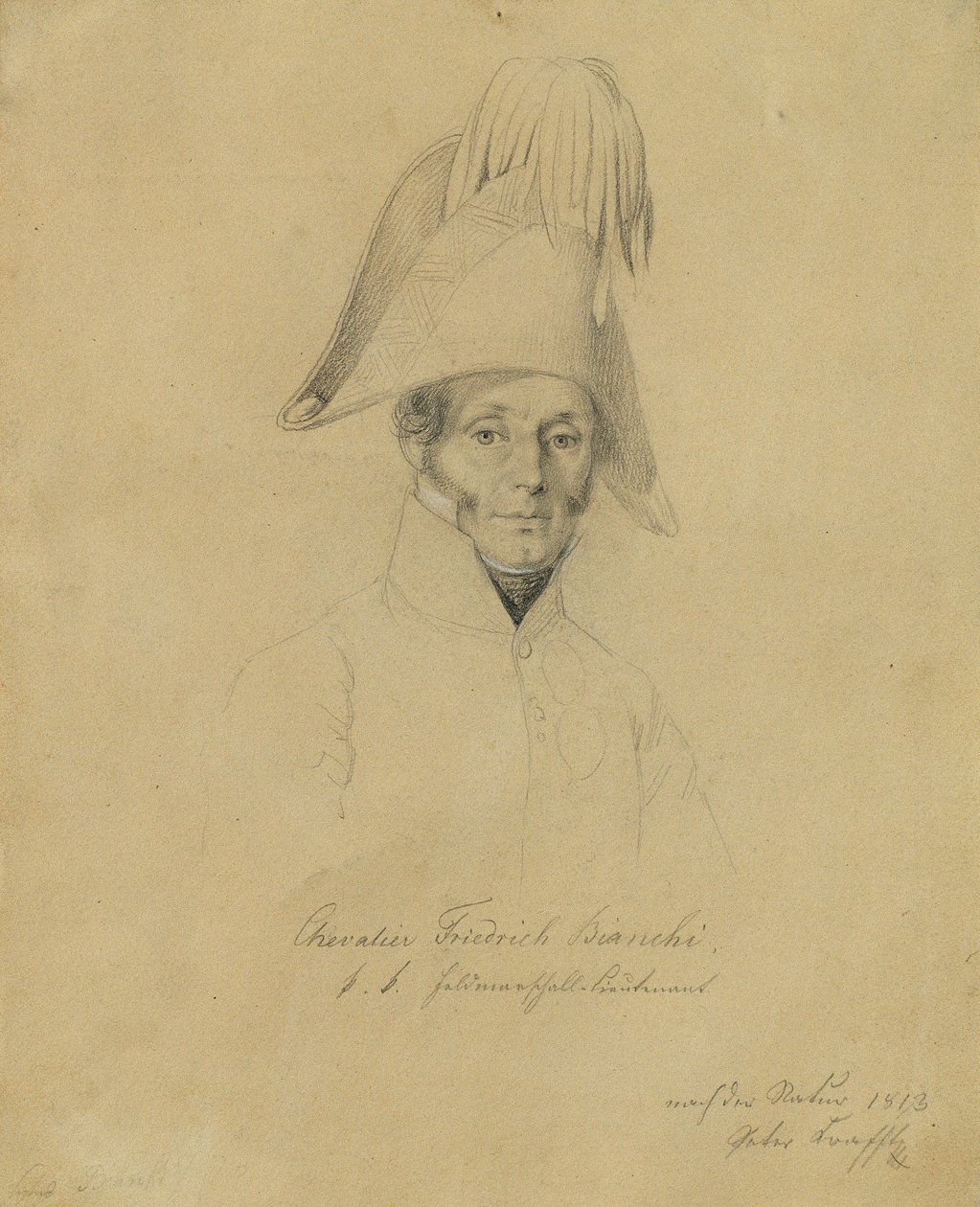 Chevalier Friedrich Bianchi tekijältä Johann Peter Krafft